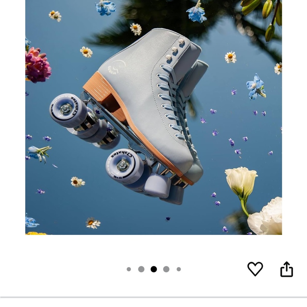 Brand new Light Blue Roller Skates